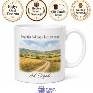 Sivas Gölova Doğal Tarım Temiz Hava İç Anadolu Bozkırı Kırsal Yaşam Kupa Bardak Hediye
