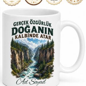Artvin Ardanuç Cehennem Deresi Kanyonu Adrenalin Çay Kupası Hediye Bardak