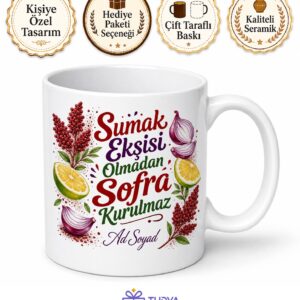 Sumak Ekşisi Soğan Salatası Ekşi Sever Kupa Bardak Komik Hediye