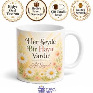 Pollyanna Arkadaşa Her Şeyde Bir Hayır Vardır İyimserlik Kupası Hediye Bardak