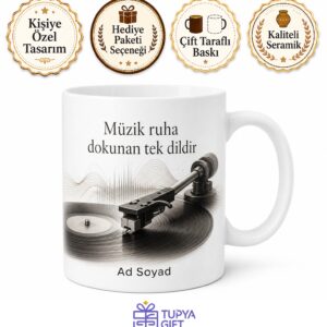 Plak Cızırtısında Huzur Bulanlara Pikap İğnesi Ve Analog Ses Kupası Hediye