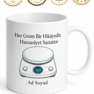 Mutfak Terazisi Kullananlara Hassas Terazi Dijital Terazi Gram Ölçümü Hediye Kupa Bardak