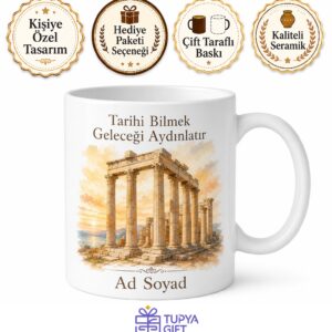 Apollon Tapınağı Didim Antik Sütunlar Mermer İhtişamı Aydın Kupa Bardak Hediye