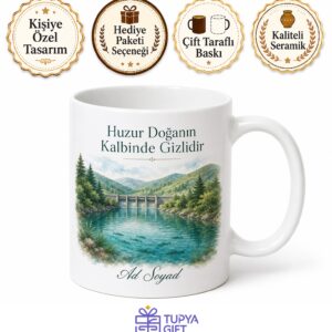 Sivas Hafik Pusat Özen Barajı Hafik Gölü Doğal Güzellikler Balık Sükunet Kupa Bardak Hediye