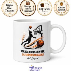 Basketbolcuya Hediye Kupa Pota Altı Ribaunt Üçlük Smaç Basketbol Turnuvası Bardak