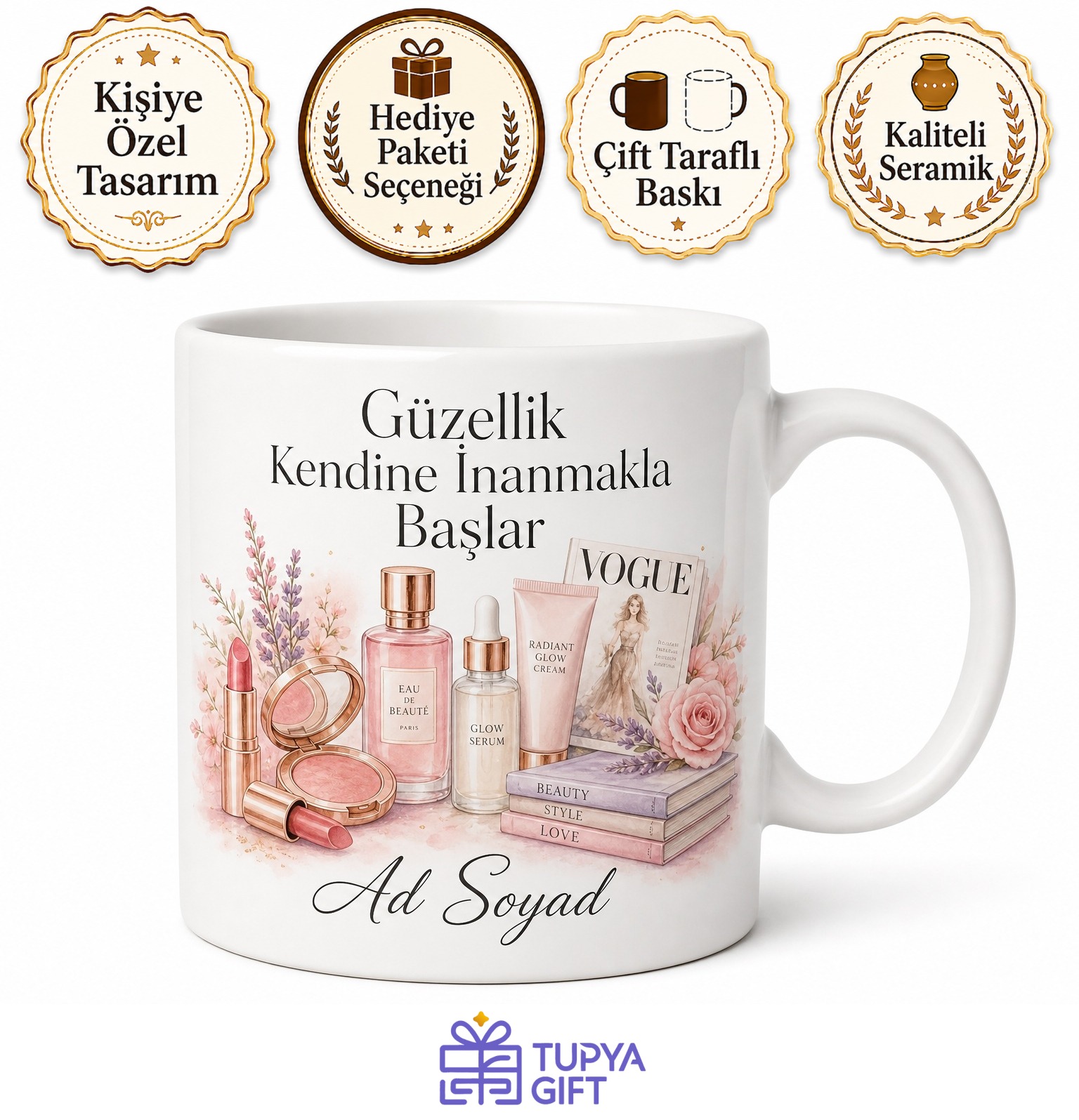 Kadın Dergileri Güzellik Sırları Makyaj Önerileri İlişki Tavsiyeleri Kupa Bardak Hediye