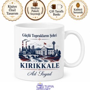 Kırıkkale Şehir Ruhu Kupa Silah Sanayi Müzesi MKE Kızılırmak Hediye Bardak
