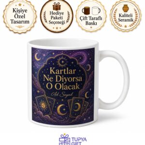 Tarot Baktıranlara Kartlar Ne Diyor Gizemli Gelecek Kahve Kupası Hediye Bardak