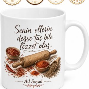 Mumbar Dolduran Annelere Acılı Mumbar Yöresel Kupa Bardak Hediye
