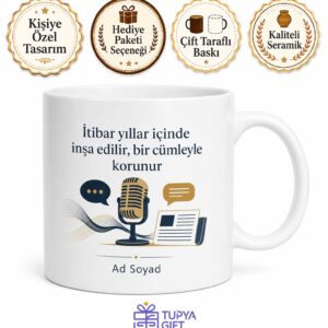 Halkla İlişkiler Uzmanına Hediye Basın Bülteni Kurumsal İmaj Kriz İletişimi Marka Değeri Kupa