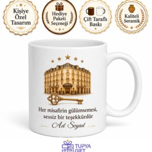 Otelcilik Sektörü Çalışanına Müşteri Memnuniyeti Doluluk Oranı Personel Yönetimi Kupa Hediye