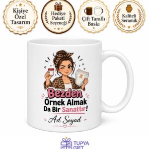 Gaita Tahlili Bezden Örnek Alma Macerası Annelere Özel Komik Kupa Bardak Hediye