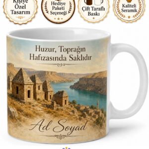 Diyarbakır Eğil Peygamberler Kabirleri Maneviyat Baraj Göleti Kupa Bardak Hediye