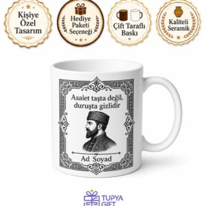 Oltu Taşı Siyahı Asalet Erzurum Hatırası Ağır Abi Kupası Hediye Bardak