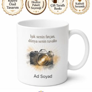 Dünya Fotoğrafçılık Günü Anıları Ölümsüzleştirenlere Hediye Kupa Bardak