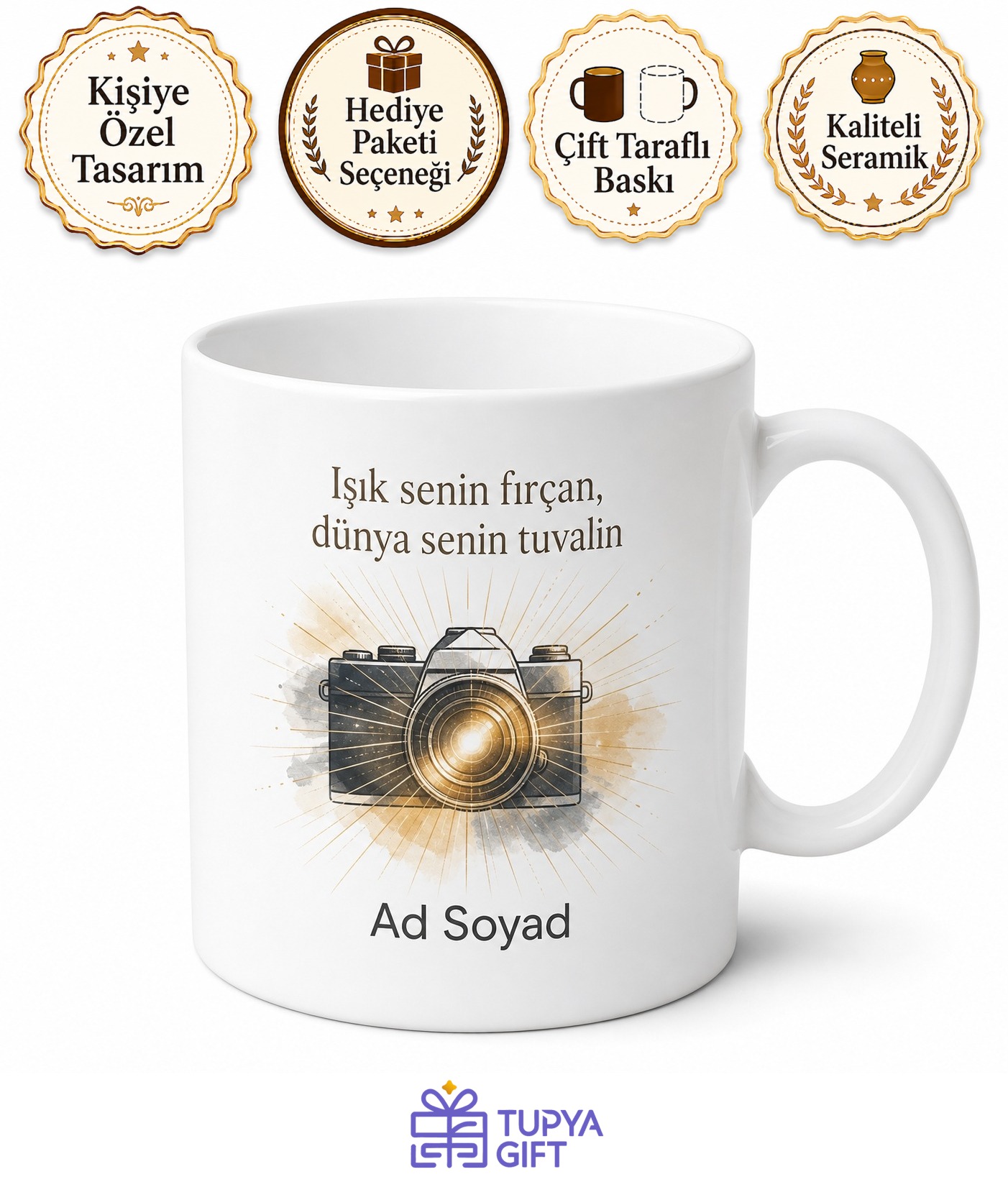 Dünya Fotoğrafçılık Günü Anıları Ölümsüzleştirenlere Hediye Kupa Bardak