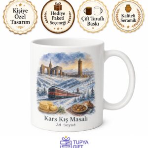 Kars Ani Harabeleri Doğu Ekspresi Kış Masalı Kaşar Kaz Eti Sarıkamış Kayak Kupa Hediye
