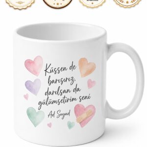Sürekli Alınganlık Yapan Kırılgan Arkadaşa Gönül Alma Kupası Hediye Bardak