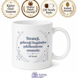 Stratejik Kararların Sahibi İş Geliştirme Uzmanı İsim Yazılı Kupa Bardak Hediye