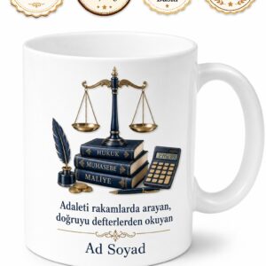 Vergi Kanunlarının Hakimi Vergi Müfettişi Seramik Kupa Bardak Hediye
