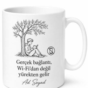 Dijital Detoks Danışmanı Teknolojisiz Yaşam Rehberi Kahve Kupası Hediye Bardak
