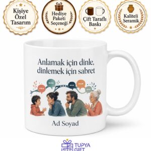 Kuşak Çatışması Arabulucusu Kuşaklar Arası İletişim Uzmanı Çay Kupası Hediye