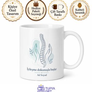 Osteopati Uzmanı Kemik Ve Kas Terapisti Seramik Kupa Bardak Hediye
