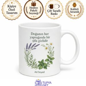Fitoterapi Uzmanı Bitkisel Şifa Danışmanı Kahve Kupası Hediye Bardak