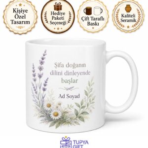 Homeopati Uzmanı Doğal Şifa Terapisti Çay Kupası Hediye Bardak