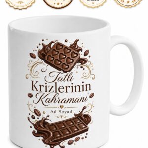 Çikolata Kalıplama Ustası Tatlı Krizlerinin Kahramanı Kahve Kupası Hediye