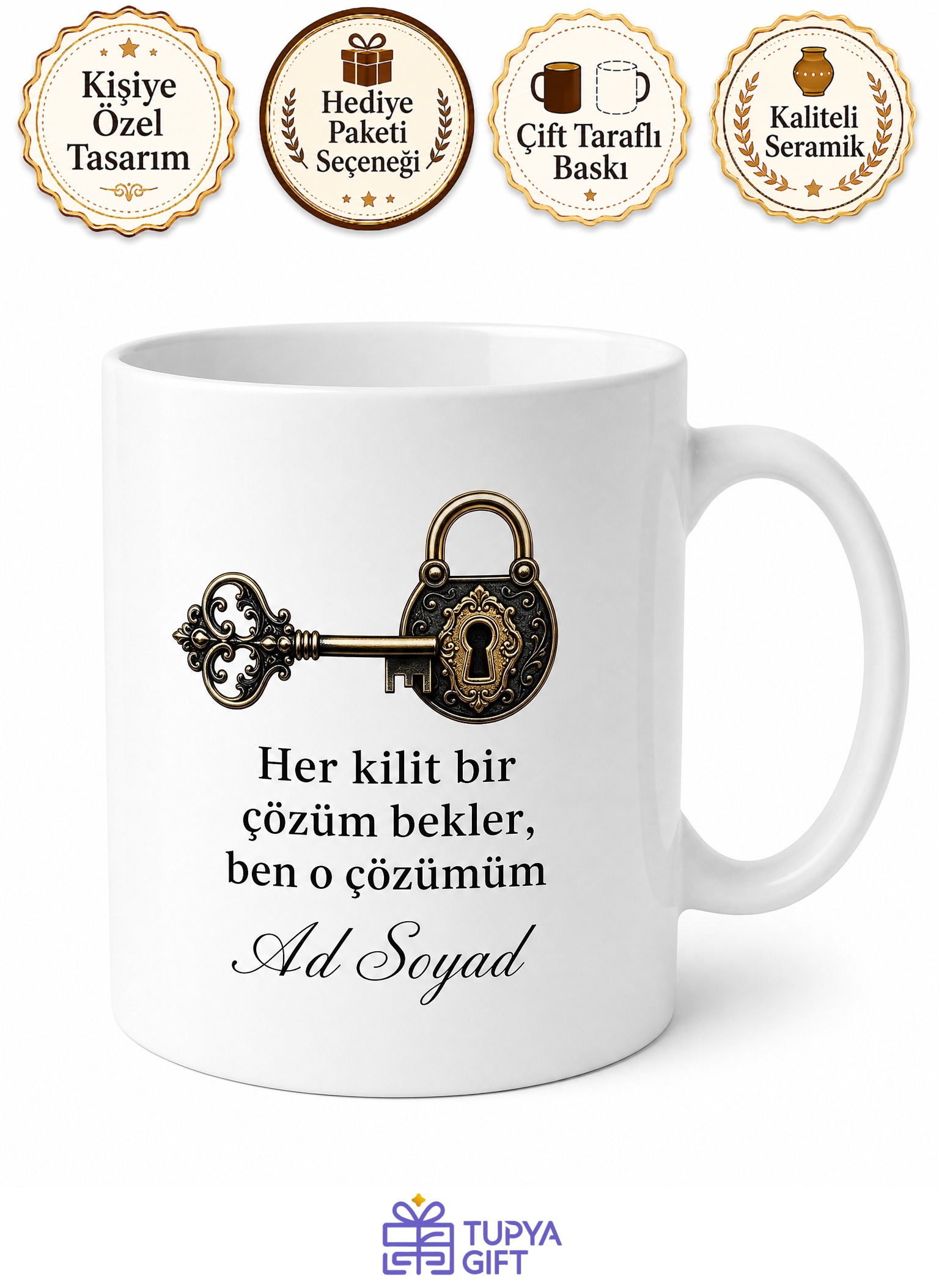 Oto Çilingir Kapıda Kalan Sürücülerin Kurtarıcısı İsim Yazılı Kupa Bardak Hediye
