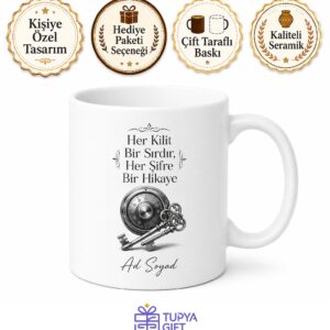 Kasa Çilingiri Şifreleri Çözen Uzman Seramik Kupa Bardak Hediye