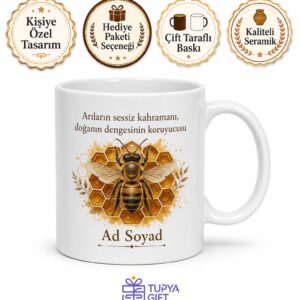 Arı Hastalıkları Uzmanı Sağlık Bekçisi Çay Kupası Hediye Bardak