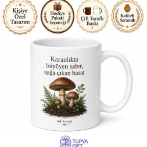 Mantar Yetiştiricisi Karanlık Oda Çiftçisi Kahve Kupası Hediye Bardak