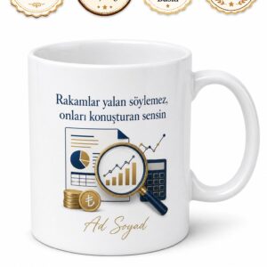 Adli Muhasebeci Finansal Yolsuzluk Dedektifi Çay Kupası Hediye Bardak