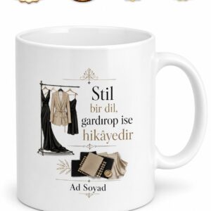 Gardırop Stilisti Ünlülerin Giyim Danışmanı Çay Kupası Hediye Bardak