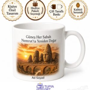 Adıyaman Nemrut Dağı Güneşin Doğuşu Cendere Köprüsü Kupa Bardak Hediye
