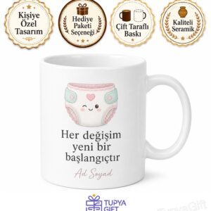 Alt Değiştirme Pedi Kullananlara Sızdırmaz Ped Pratik Alt Değiştirme Kupa Bardak Hediye