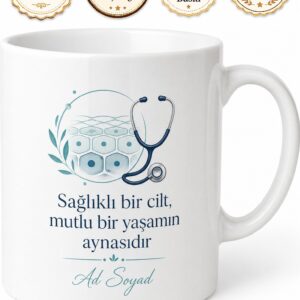Deri Ve Zührevi Hastalıklar Cildiye Uzmanı Şık Kupa Bardak Hediye