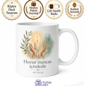 Dünya Dinler Günü Manevi Huzur İnançlarında Arayanlara Hediye Kupa Bardak