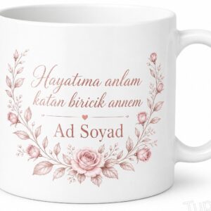 Dünyanın En İyi Annesi İngilizce Kupa Bardak Hediye