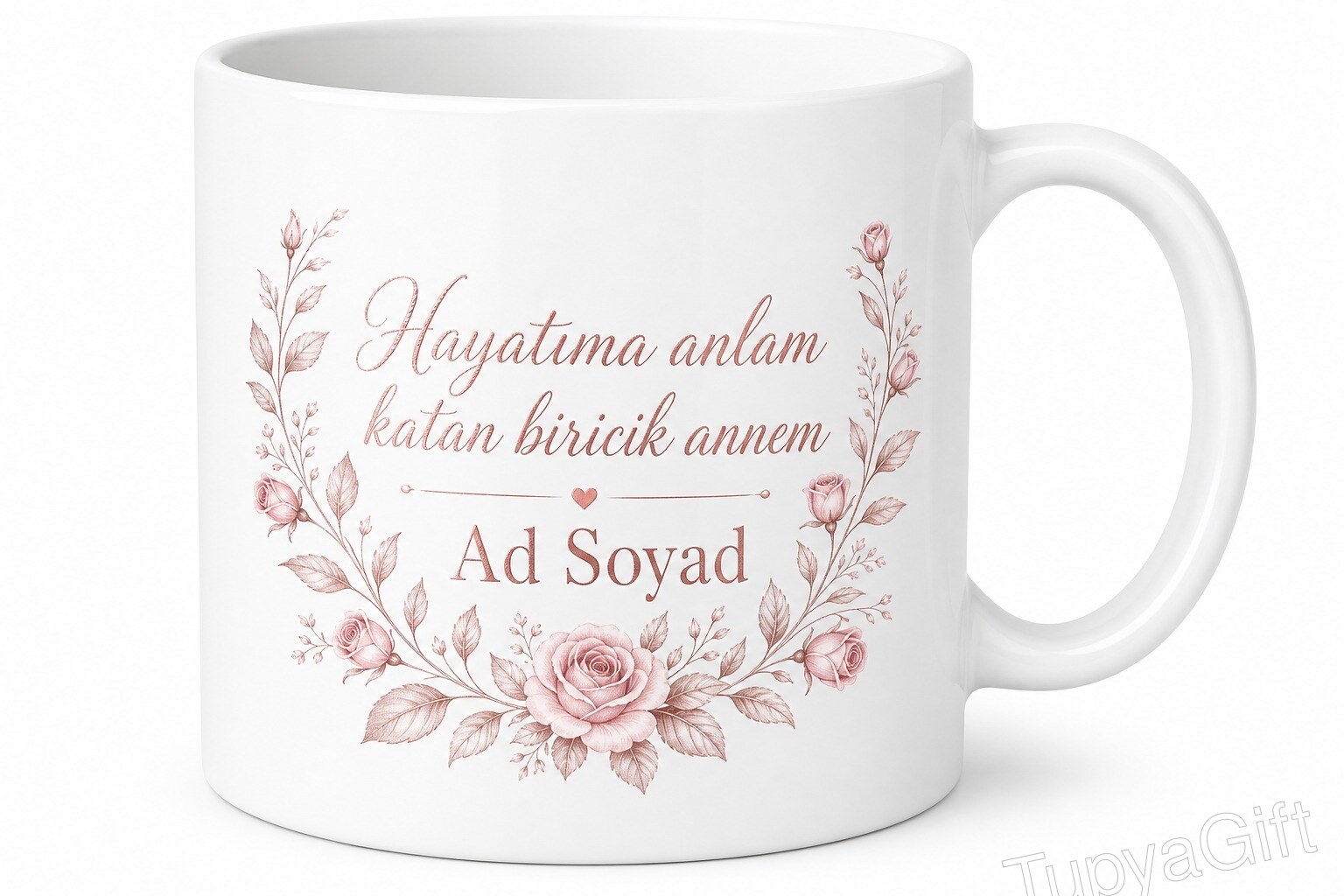 Dünyanın En İyi Annesi İngilizce Kupa Bardak Hediye
