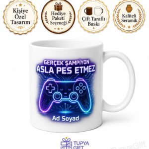 E-Spor Arenası Turnuva Destek Twitch Yayını Canlı Sohbet Gamer Hediye Kupa Bardak