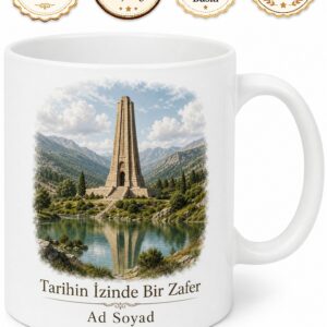 Erzincan Otlukbeli Tarihi Meydan Muharebesi Anıtı Doğal Gölet Kupa Bardak Hediye