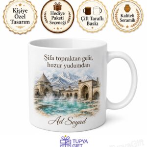 Erzurum Pasinler Kaplıcaları Şifa Kaynağı Tarihi Hasankale Çay Kupası Hediye