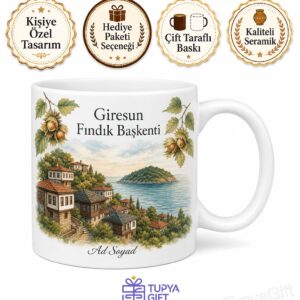 Giresun Merkez Giresun Adası Zeytinlik Semti Tarihi Evler Fındık Başkenti Kupa Bardak Hediye