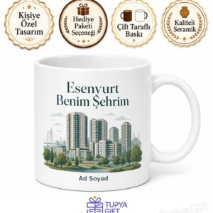 İstanbul Esenyurt Şehir Parkları Kozmopolit Yaşam Modern Konutlar Kupa Bardak Hediye