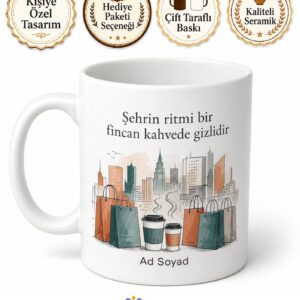 İstanbul Gaziosmanpaşa Venezia Mega Outlet Şehir Merkezi Yaşamı Kahve Kupası Hediye