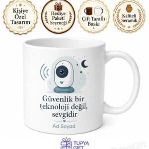 Kamera Kuranlara Bebek Kamerası Gece Görüşü Uzaktan İzleme Hediye Kupa Bardak