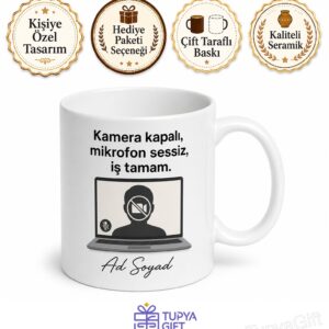 Kamerasını Asla Açmayan Online Toplantı Uzmanı Gizemli Kupa Bardak Hediye
